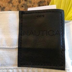 Nautica all white jeans